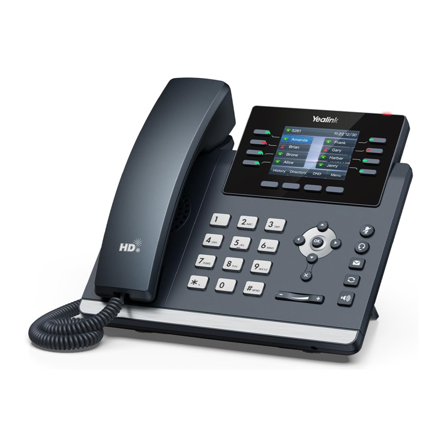 Yealink T44W Manual