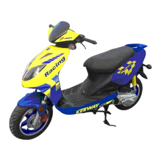 KEEWAY FACT 50 4T Maintenance Manual