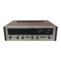 Pioneer SX-1500TD Installation, Operating Ansd Service Manual