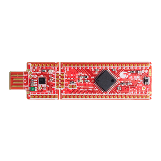 Cypress Semiconductor CY8CKIT-049-4 Series Manual