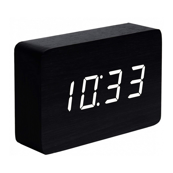 GINGKO BRICK CLICK CLOCK Manual