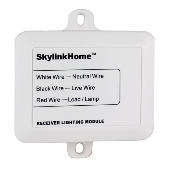 SkylinkHome MR-318 Manual