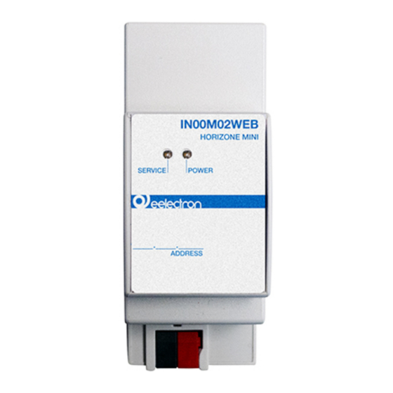 Eelectron Horizone Mini IN00M02WEB Installation Manual