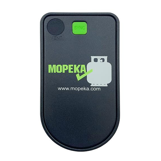MOPEKA Standard Sensor Installation Manual Operating Instructions