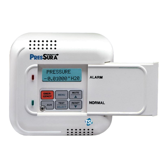 TSI Incorporated PRESSURA 8630 Installation Instructions Manual