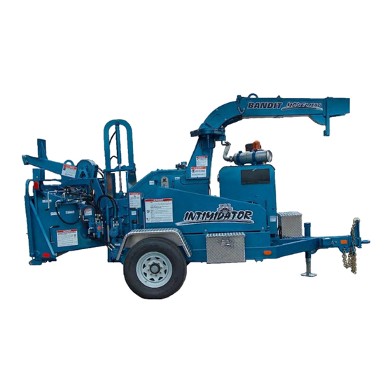 Brush Bandit 1590 Operating & Parts Manual