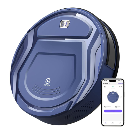 User Manuals: OKP K2 Robot Vacuum Cleaner