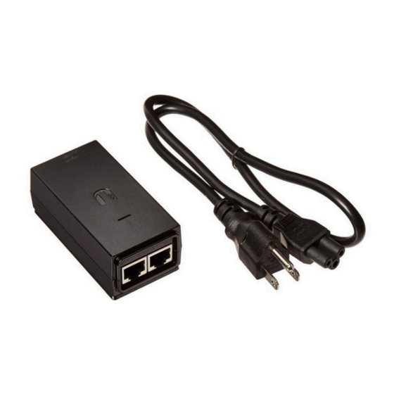Ubiquiti POE-50-60W Quick Start Manual