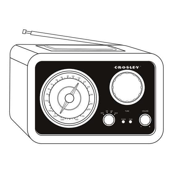 Crosley  CR221 Solo Instruction Manual