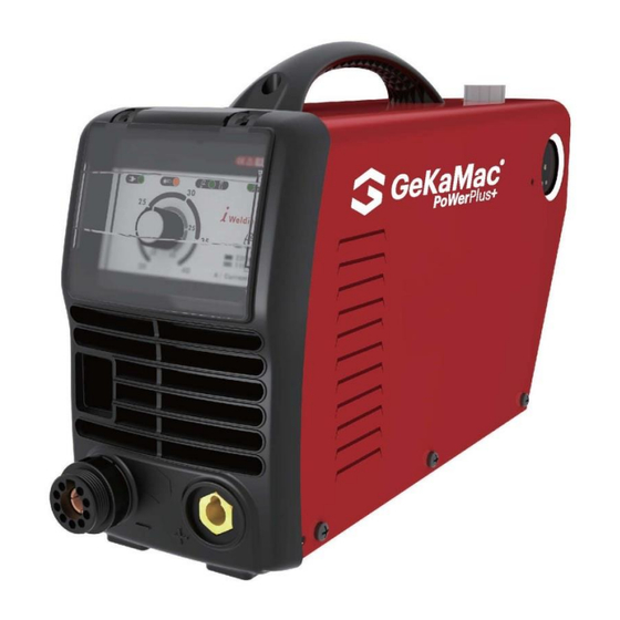 GeKaMac PoWer Plus+ Series Manual Instruction