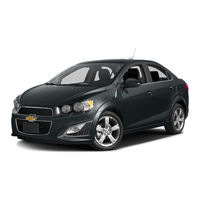 Chevrolet sonic 2016 Owner's Manual