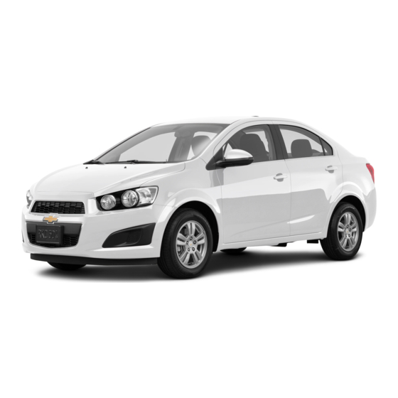 Chevrolet Sonic 2016 Reference Manual