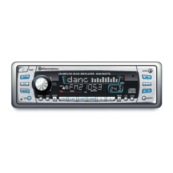 Roadstar CD-811MP/FM Service Manual