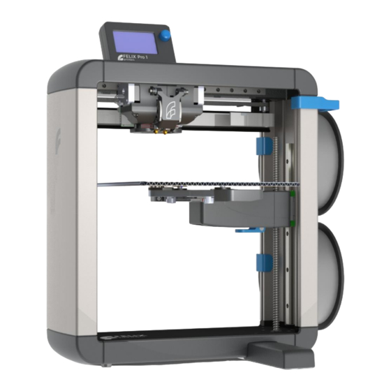 FELIXprinters FELIX PRO 1 User Manual