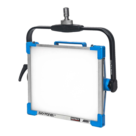 ARRI SkyPanel Short Instructions