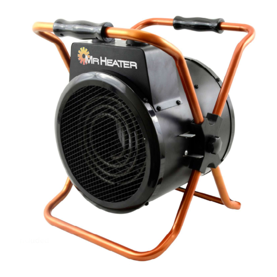 MrHeater MH165FAET Operating Instructions And Owner's Manual