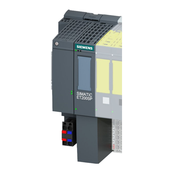 Siemens 6ES7155-6AA01-0BN0 Equipment Manual