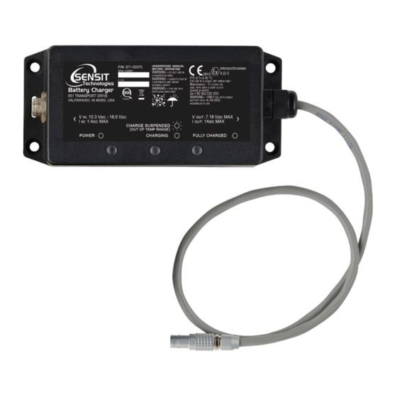 SENSIT Technologies 871-00075 Instruction Manual