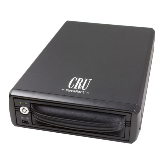 CRU DataPort SecureDock Quick Start Manual