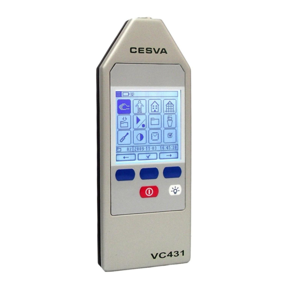 CESVA VC431 User Manual
