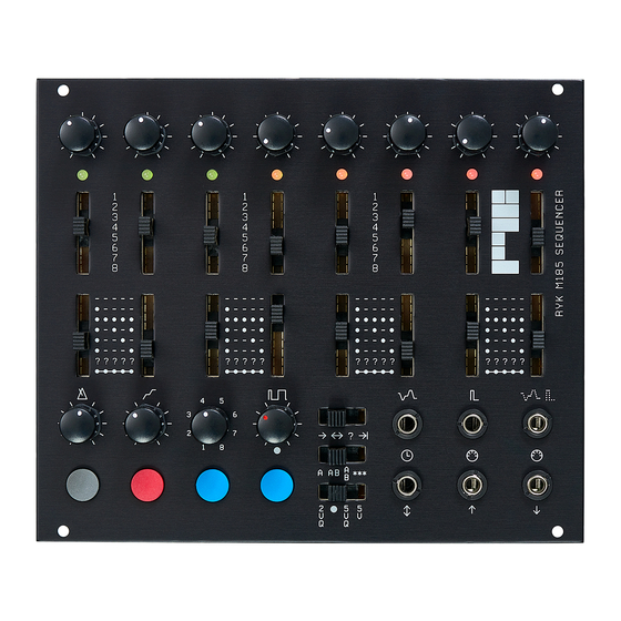 RYK Modular M185 User Manual