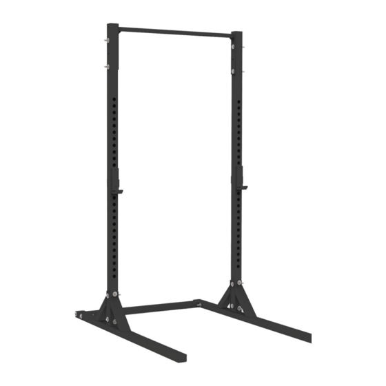 X Training Equipment X-2 SQUAT STAND Assembly Manual