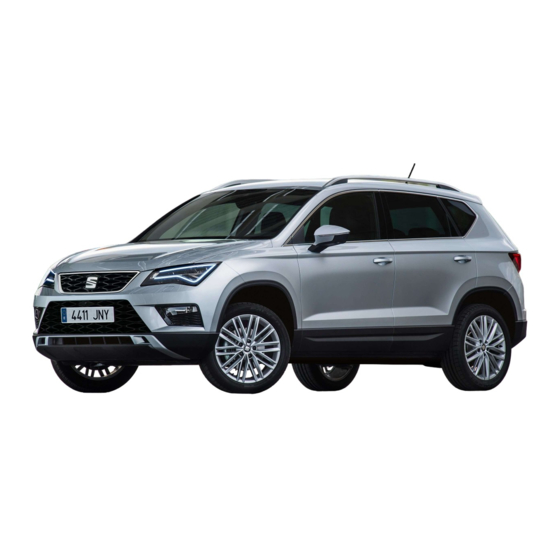 Seat Ateca 2017 Workshop Manual