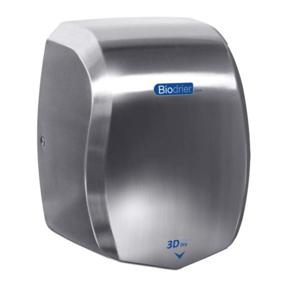 Biodrier 3D SmartDry Manual