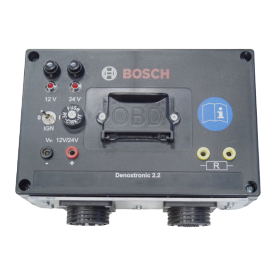 Bosch Denoxtronic 2.2 Urea Pump Repair Manuals