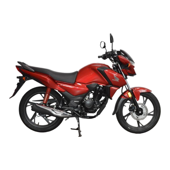 Honda CBF125ME 2023 Owner's Manual