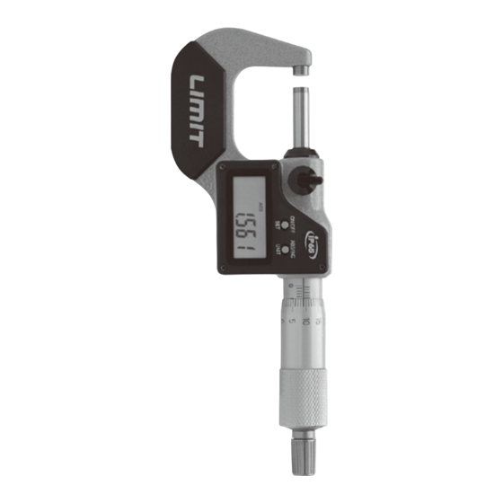 LIMIT MDQ 25 Operating Manual