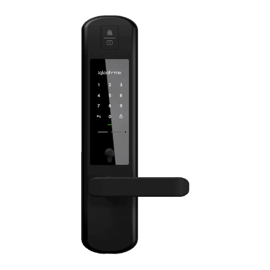 igloohome Mortise 2+ (IGM4) - Smart Lock Manual