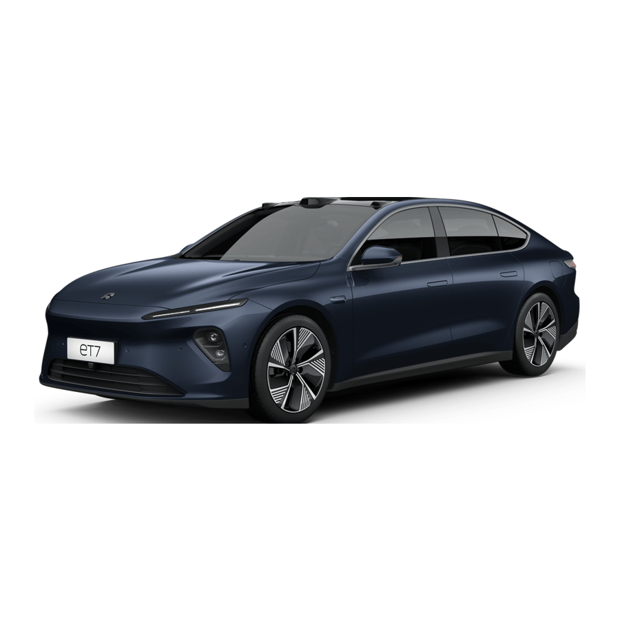 NIO ET7 - Electric Vehicle Manual