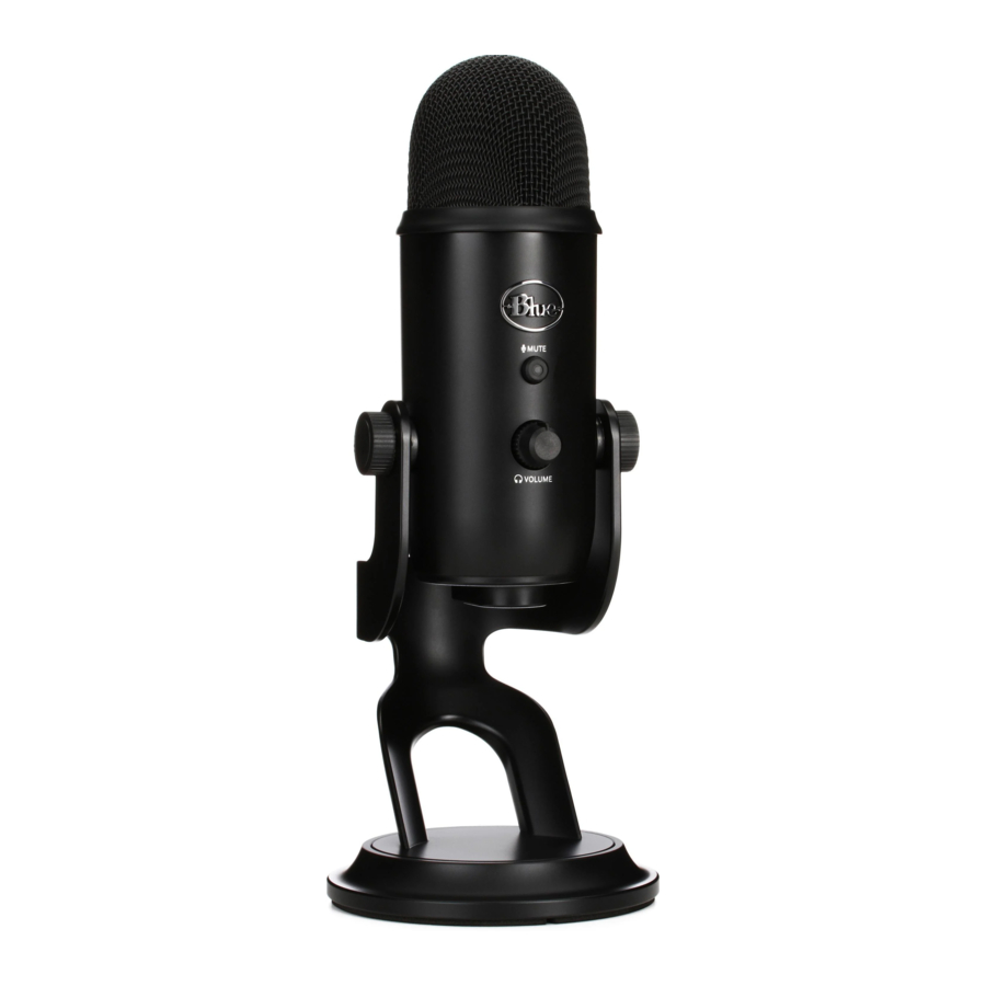 Blue Microphones Yeti, BLACKOUT YETI WATCHDOGS 2 - USB Microphone Manual