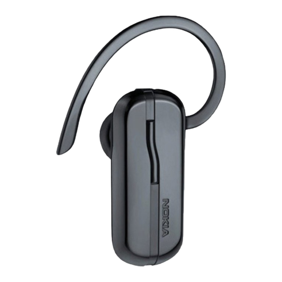 Nokia BH 102 - Headset - Over-the-ear User Manual