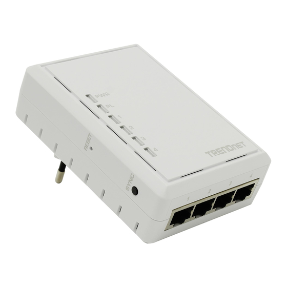 TRENDnet TPL-4052E Quick Installation Manual