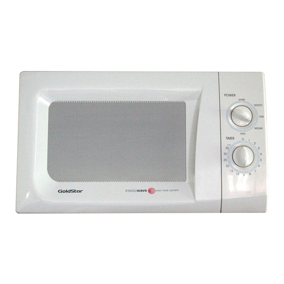 Goldstar MA6511W Owner's Manual & Cooking Manual