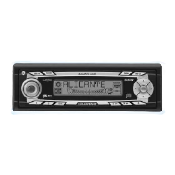 Blaupunkt Freiburg CD34 Operating Instructions Manual
