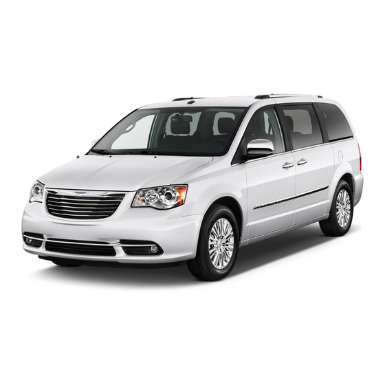 Chrysler 2014 Town&Country  Owner's Manual