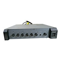 Peavey UMA/75 Operating & Installation Manual