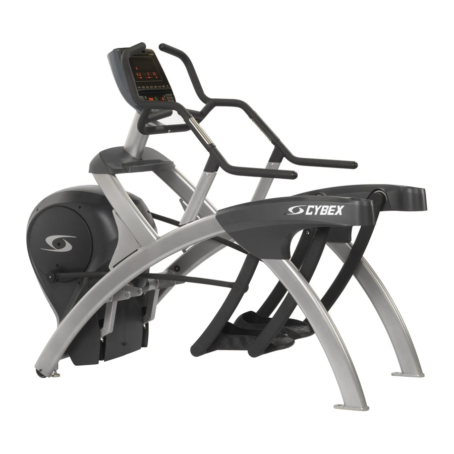 CYBEX Arc Trainer 750A Owners Manual And Service Manual