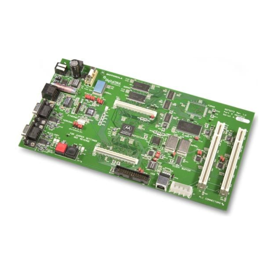NXP Semiconductors MCF5272 ColdFire Manuals