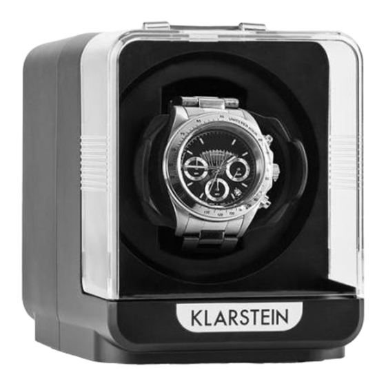 Klarstein 10030505 Watch Winder Manuals
