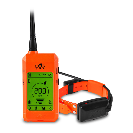 VNT electronics Dogtrace DOG GPS X20+ Manual