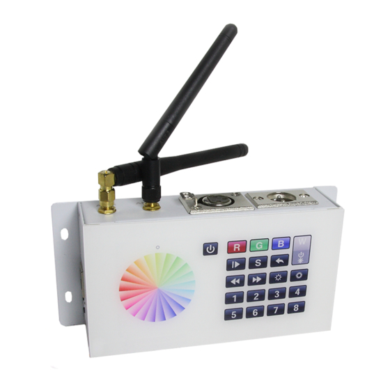User Manuals: Solid Apollo DMX BOSS Wi-Fi Controller