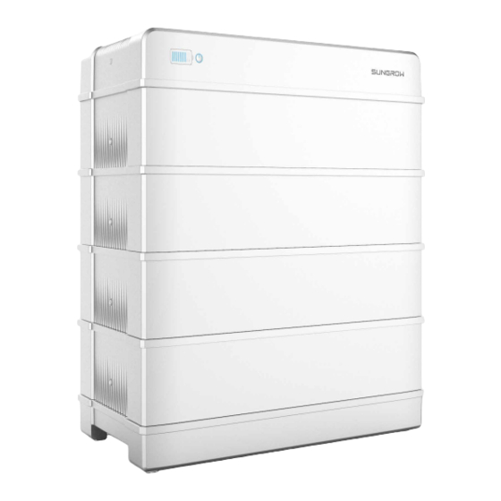 Sungrow SBR096 Quick Installation Manual