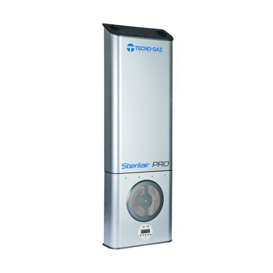 Tecno-gaz STERILAIR PRO Manual
