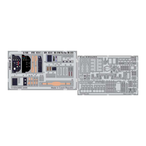 Eduard 49 434 Manual