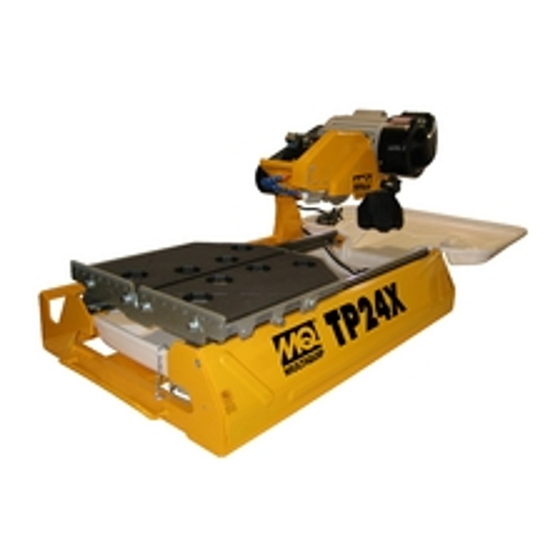 MULTIQUIP TP24X Operation And Parts Manual