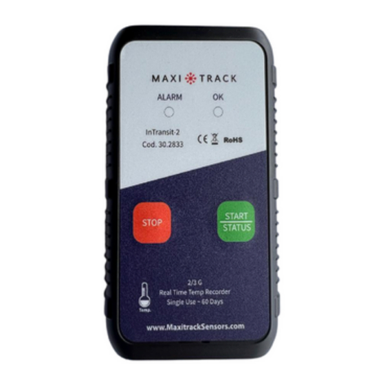 MaxiTrack Sensors InTransit-2 Manuals